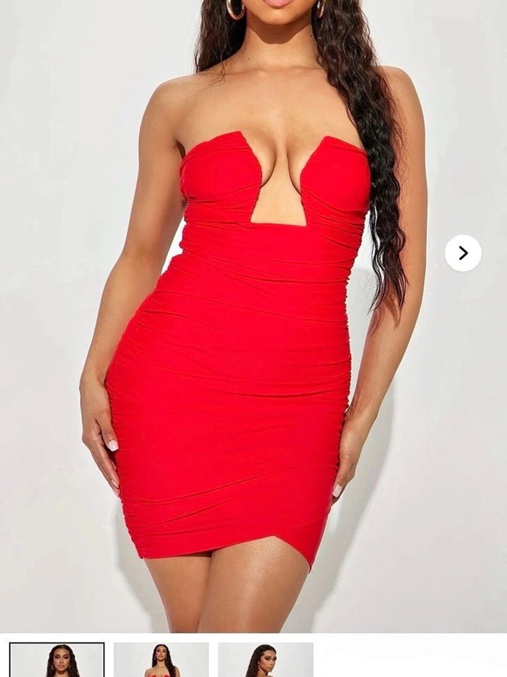 Fashion Nova came to dance Mini Dress Red